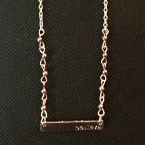 Paparazzi Believe Necklace with earrings